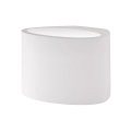 Aplica, de, perete, Gypsum, 1, X, G9, 230V, Alb, Plastic-Gips, IP20, Elmark, 92GDL12W