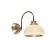 Aplica, de, perete, Krista, 1, X, E27, 230V, Auriu, Antic, Metal-Sticla, IP20, Elmark, 955KRISTA1W Aplica, de, perete, Krista, 1, X, E27, 230V, Auriu, Antic, Metal-Sticla, IP20, Elmark, 955KRISTA1W