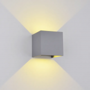 Aplica, de, perete, LED, integrat, 10W, 900, lm, 230V, Lumina, neutra, 4000K, Gri, Metal-Aluminiu, IP54, Elmark, 969LED100S/GR Aplica, de, perete, LED, integrat, 10W, 900, lm, 230V, Lumina, neutra, 4000K, Gri, Metal-Aluminiu, IP54, Elmark, 969LED100S/GR