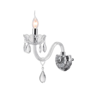 Aplica, de, perete, Madlen, 1, X, E14, 230V, Transparent, Metal-Cristal, IP20, Elmark, 955MADLEN1W Aplica, de, perete, Madlen, 1, X, E14, 230V, Transparent, Metal-Cristal, IP20, Elmark, 955MADLEN1W