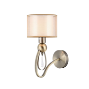 Aplica, de, perete, Mery, 1, X, E27, 230V, Auriu, Antic, Metal-Panza, IP20, Elmark, 955MERY1W/AB Aplica, de, perete, Mery, 1, X, E27, 230V, Auriu, Antic, Metal-Panza, IP20, Elmark, 955MERY1W/AB