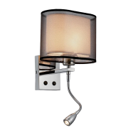 Aplica, de, perete, Mery, 1, X, E27, 230V, Crom, Metal-Panza, IP20, Elmark, 955MERY1WLED/CH Aplica, de, perete, Mery, 1, X, E27, 230V, Crom, Metal-Panza, IP20, Elmark, 955MERY1WLED/CH