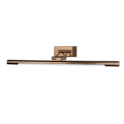 Aplica, de, perete, Picasso, LED, integrat, 12W, 960, lm, 230V, Lumina, neutra, 4000K, Auriu, Antic, Metal-Metal, IP20, Elmark, 955PICASSO12/AB