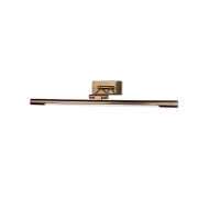 Aplica, de, perete, Picasso, LED, integrat, 8W, 640, lm, 230V, Lumina, neutra, 4000K, Auriu, Antic, Metal-Metal, IP20, Elmark, 955PICASSO8/AB