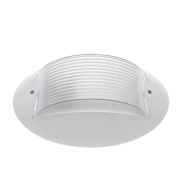 Aplica, pentru, tavan, LINIA4, E27, IP54, ALB, Elmark, 91AT6126