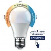 Bec, LED, 10W, Lumina, calda-neutra-rece, 3000K/4000K/6400K, E27, 175-250V, Horoz, 0LED-001-073-0010-010