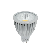 Bec, LED, COB, 5W, Lumina, rece, 6000-6500K, GU5.3, 12V, Elmark, 99LED572