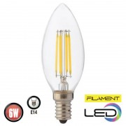 Bec, LED, Candle-6, 6W, Lumina, calda, 2700K, E14, 220-240V, Horoz, 0LED-001-013-0006-010 Bec, LED, Candle-6, 6W, Lumina, calda, 2700K, E14, 220-240V, Horoz, 0LED-001-013-0006-010
