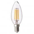 Bec, LED, Filament, CON, 4W, Lumina, neutra, 4000K, E14, 230V, Dimabil, Ultralux, LFC41442D Bec, LED, Filament, CON, 4W, Lumina, neutra, 4000K, E14, 230V, Dimabil, Ultralux, LFC41442D