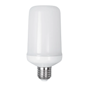Bec, LED, Flacara, 1.5-5W, Lumina, calda, 1500-1800K, E27, 230V, Elmark, 99LED851