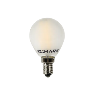 Bec, LED, Glob, G45, 4W, Lumina, calda, 2700-3000K, E14, 230V, Dimabil, Elmark, 99LED664D - imaginea produsului 99LED664D din categoria Becuri LED
