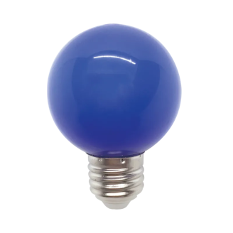 Bec, LED, Globe, G45, 3W, Lumina, albastra, Albastra, E27, 230V, Elmark, 99LED822 - imaginea produsului 99LED822 din categoria Becuri LED