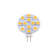Bec, LED, JC, 2.5W, Lumina, calda, 2700-3000K, G4, 12V, Elmark, 99LED369