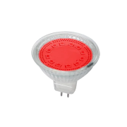 Bec, LED, LED20, 1.5W, Lumina, rosie, Rosie, GU5.3, 12V, Elmark, 99LED227