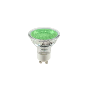 Bec, LED, LED20, 1.5W, Lumina, verde, Verde, GU10, 230V, Elmark, 99LED219