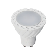 Bec, LED, SMD, 6W, Lumina, calda, 2700-3000K, GU10, 230V, Elmark, 99LED739