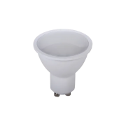 Bec, LED, SMD, 6W, Lumina, rosie, Rosie, GU10, 230V, Elmark, 99LED733