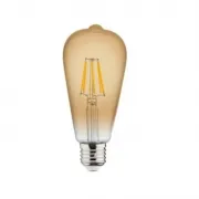 Bec, LED, Vintage-6, 6W, Lumina Calda, 2200K, E27, 230V, Horoz, 001-029-0006-010