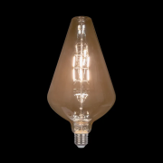 Bec, LED, Vintage, Dimabil, 8W, Lumina Calda, 2800-3200K, E27, 230V, D200, Elmark, 99LED888G