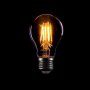 Bec, LED, Vintage, Dimabil, A60, 8W, Lumina Calda, 2800-3200K, E27, 230V, D60, Elmark, 99LED773D Bec, LED, Vintage, Dimabil, A60, 8W, Lumina Calda, 2800-3200K, E27, 230V, D60, Elmark, 99LED773D