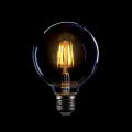 Bec, LED, Vintage, Dimabil, G80, 8W, Lumina Calda, 2700-3000K, E27, 230V, D80, Elmark, 99LED975D