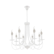 Candelabru, LED, Angela, Alb, 8 X E14, 230V, Elmark, 955ANGELA8/WH