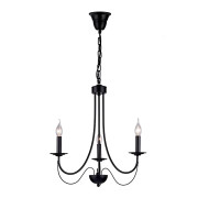 Candelabru, LED, Angela, Negru, 3 X E14, 230V, Elmark, 955ANGELA3