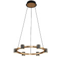 Candelabru, LED, Axel, Negru / Auriu, 48 W, 3100 lm, 230V, Lumina, Calda, 3000K, Elmark, 955AXEL3048