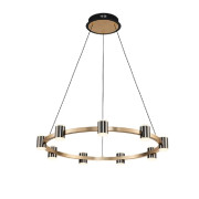 Candelabru, LED, Axel, Negru / Auriu, 72 W, 4600 lm, 230V, Lumina, Calda, 3000K, Elmark, 955AXEL30472 Candelabru, LED, Axel, Negru / Auriu, 72 W, 4600 lm, 230V, Lumina, Calda, 3000K, Elmark, 955AXEL30472