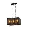 Candelabru, LED, Carter, Negru, 6 X E27, 230V, Elmark, 955CARTER6L