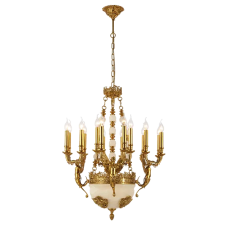 Candelabru, LED, Charles, Arama / Jad, 19 X E14, 230V, Elmark, 955CHARLES19 Candelabru, LED, Charles, Arama / Jad, 19 X E14, 230V, Elmark, 955CHARLES19