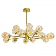 Candelabru, LED, Colin, Auriu, 108 W, 11900 lm, 230V, Lumina, Calda, 3000K, Elmark, 955COLIN108/18 Candelabru, LED, Colin, Auriu, 108 W, 11900 lm, 230V, Lumina, Calda, 3000K, Elmark, 955COLIN108/18