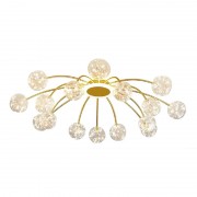 Candelabru, LED, Colin, Auriu, 65 W, 6000 lm, 230V, Lumina, Calda, 3000K, Elmark, 955COLIN16 Candelabru, LED, Colin, Auriu, 65 W, 6000 lm, 230V, Lumina, Calda, 3000K, Elmark, 955COLIN16