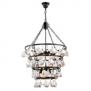 Candelabru, LED, Cups, Alb/Negru, 9 X E14, 230V, Elmark, 955CuPS9