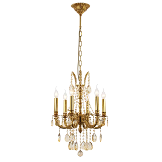 Candelabru, LED, Darian, Arama / Cristal, 6 X E14, 230V, Elmark, 955DARIAN6 - Vezi Detalii Complete Candelabru, LED, Darian, Arama / Cristal, 6 X E14, 230V, Elmark, 955DARIAN6 - imaginea produsului 955DARIAN6 din categoria Lustre si Candelabre LED