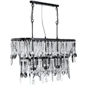Candelabru, LED, Dinner, Negru/Crom, 6 X E14, 230V, Elmark, 955DINNER6