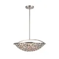 Candelabru, LED, Djeny, Argintiu/Auriu patinat, 5 X E14, 230V, Elmark, 955DJENY5