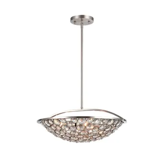 Candelabru, LED, Djeny, Argintiu/Auriu patinat, 5 X E14, 230V, Elmark, 955DJENY5