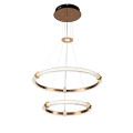 Candelabru, LED, Felix, Negru / Auriu, 58 W, 3700 lm, 230V, Lumina, Calda, 3000K, Elmark, 955FELIX3058