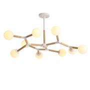 Candelabru, LED, Jane, Alb, 9 X E27, 230V, Elmark, 955JANE9