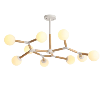 Candelabru, LED, Jane, Alb, 9 X E27, 230V, Elmark, 955JANE9