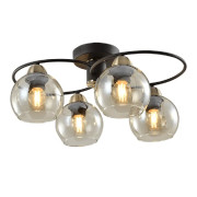 Candelabru, LED, Jay, Negru/Bronz, 4 X E27, 230V, Elmark, 955JAY4