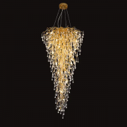 Candelabru, LED, Joan, Auriu / Cristal, 22 X G9, 230V, Elmark, 955JOAN22
