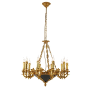 Candelabru, LED, Julian, Arama / Ceramica, 10 X E14, 230V, Elmark, 955JULIAN8 Candelabru, LED, Julian, Arama / Ceramica, 10 X E14, 230V, Elmark, 955JULIAN8