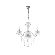 Candelabru, LED, Madlen, Transparent, 3 X E14, 230V, Elmark, 955MADLEN3 Candelabru, LED, Madlen, Transparent, 3 X E14, 230V, Elmark, 955MADLEN3