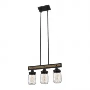 Candelabru, LED, Piera, Negru Mat, 3 X E27, 230V, Elmark, 955PIERA3/BL Candelabru, LED, Piera, Negru Mat, 3 X E27, 230V, Elmark, 955PIERA3/BL