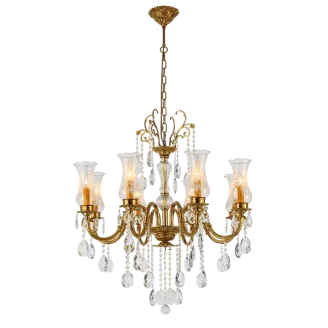 Candelabru, LED, Richard, Arama / Cristal, 8 X E14, 230V, Elmark, 955RICHARD8 - Vezi Detalii Complete Candelabru, LED, Richard, Arama / Cristal, 8 X E14, 230V, Elmark, 955RICHARD8 - imaginea produsului 955RICHARD8 din categoria Lustre si Candelabre LED