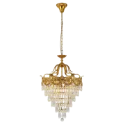 Candelabru, LED, Windsor, Arama / Cristal, 9 X E14, 230V, Elmark, 955WINDSOR9 Candelabru, LED, Windsor, Arama / Cristal, 9 X E14, 230V, Elmark, 955WINDSOR9