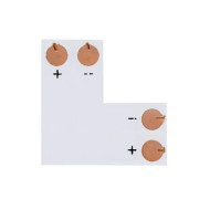Conectori, de, colt, Pentru, Banda, LED, monocroma, 10MM, 5, buc., Ultralux, PKL10SC Conectori, de, colt, Pentru, Banda, LED, monocroma, 10MM, 5, buc., Ultralux, PKL10SC