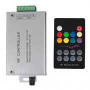 Controller, LED, 144W, 12-24V, DC, LED, RGB, 12A, IP20, Ultralux, RGBRFM12A